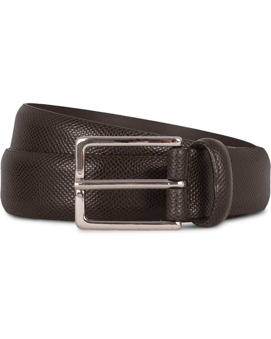 andersons dressed leather belt brown grained cbyyk