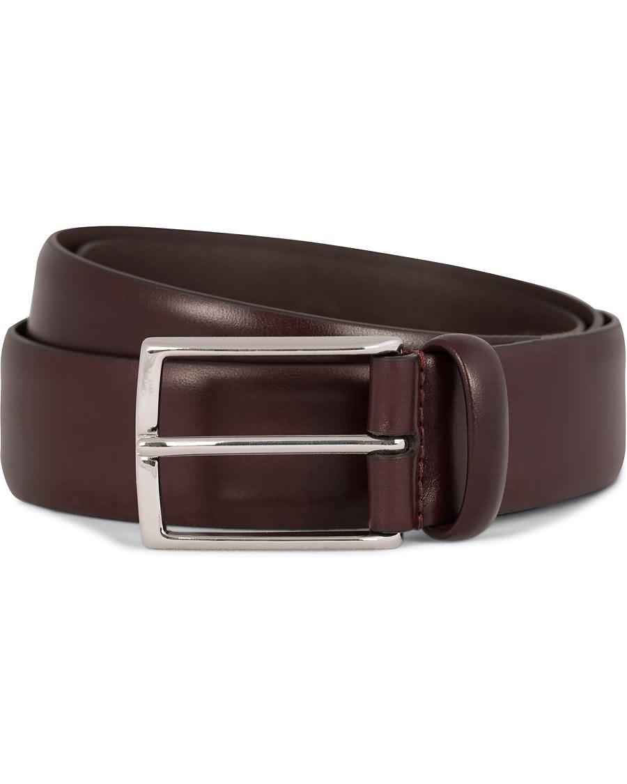 andersons leather belt 3,5 cm oxblood zod3n