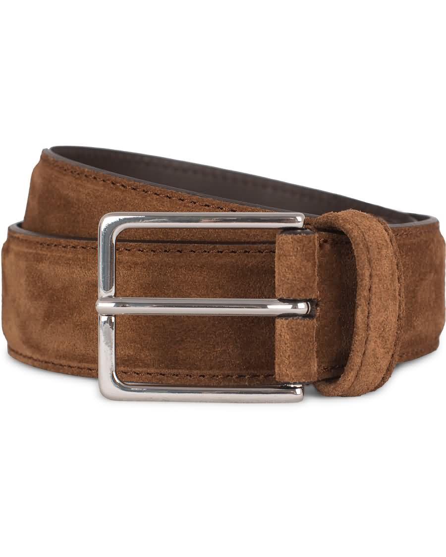 andersons plain belt polo suede brown cq2r6