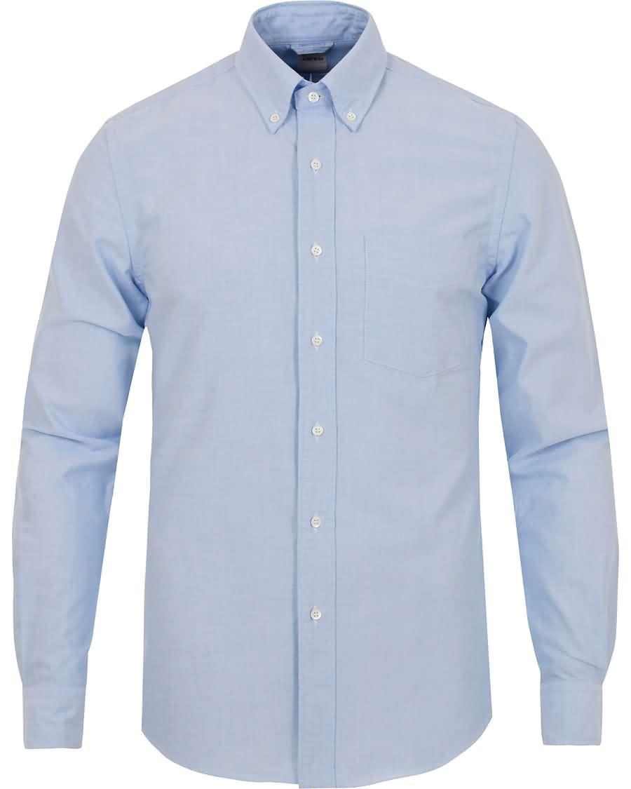 aspesi button down oxford shirt light blue Nettbutikk 4cw0v