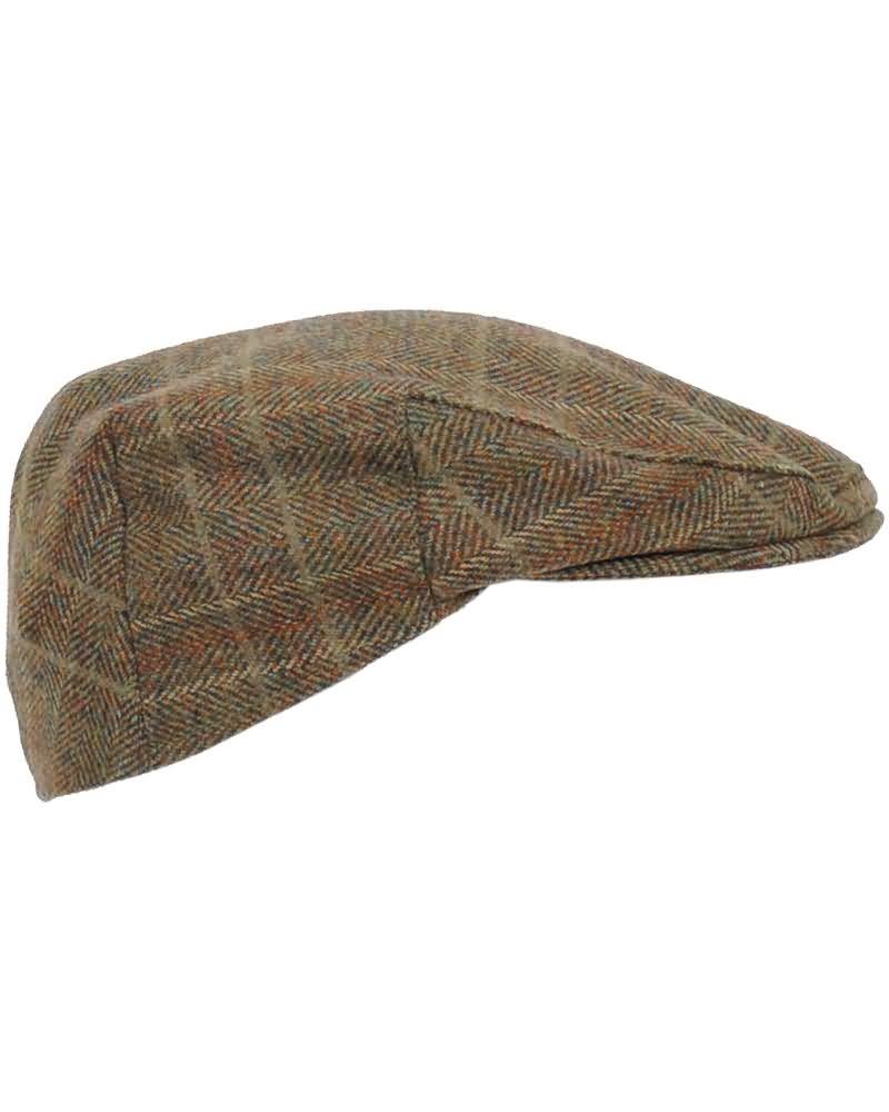 barbour lifestyle classic creiff cap olive mixed herringbone g64cy