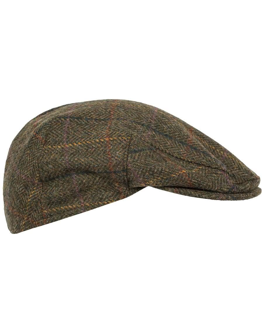 barbour lifestyle moons tweed cap olive herringbone vrhiz