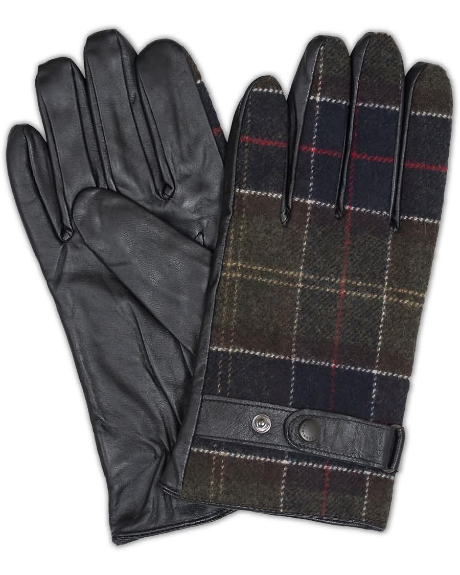 barbour lifestyle tartan gloves blackclassic q2ljr