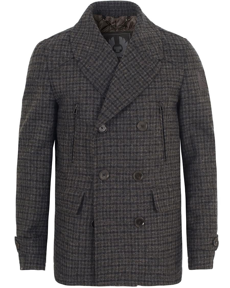 belstaff corringham peacoat charcoal Vakker Engros Salg 81bqm