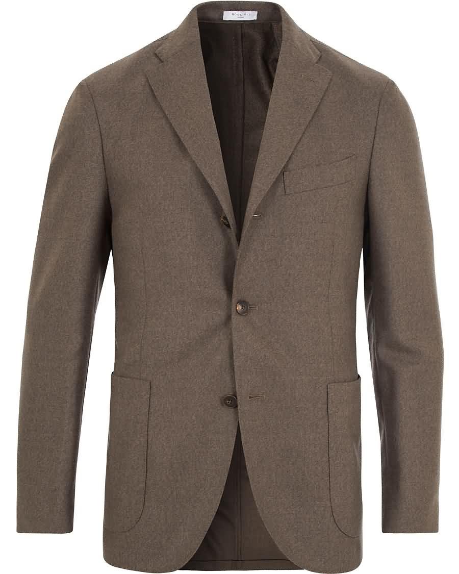 boglioli wool k jacket blazer stone grey For Prisen Lav r7adt