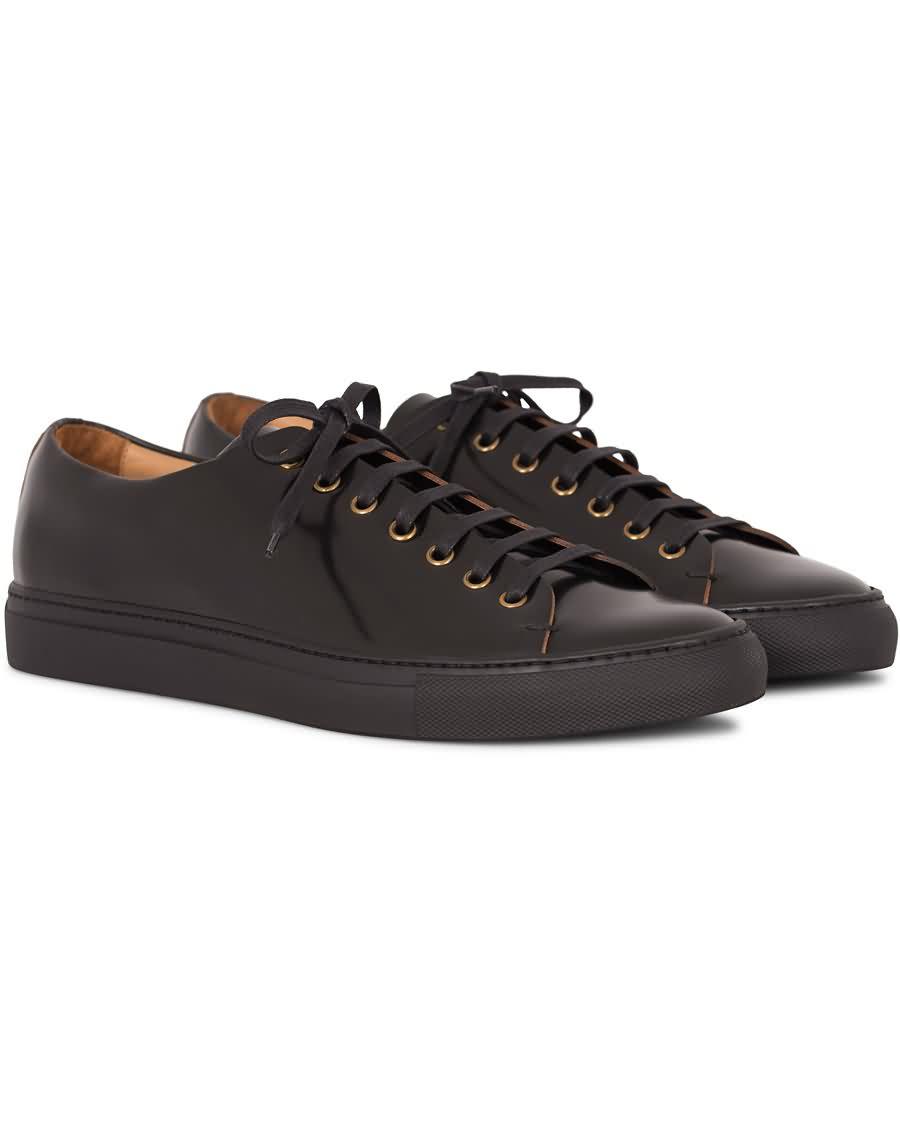 buttero sneaker nero black calf For Engros 11633