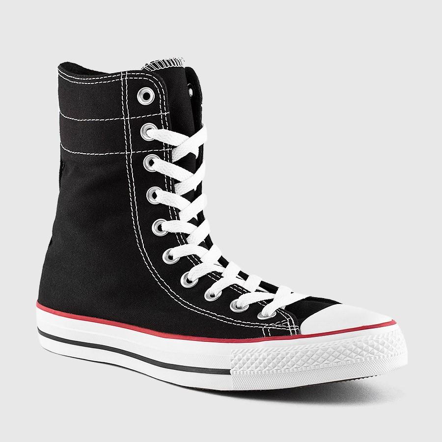 converse chuck taylor all star hi rise kvinner svartehvitrød sko Høy Kvalitet 9fz3b