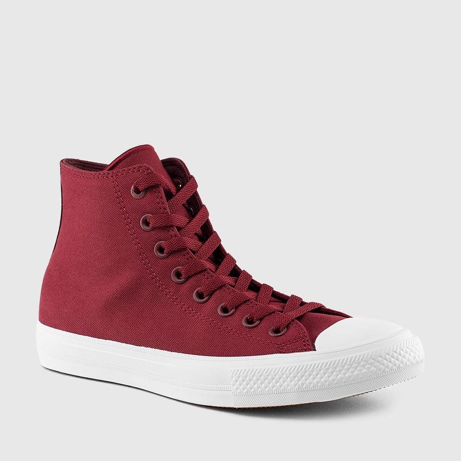 converse chuck taylor all star ii hi menn burgundy sko Avansert Tilpasning r0onr