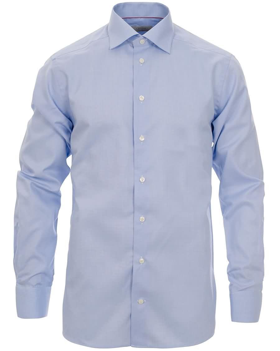 eton contemporary fit shirt pepita blue Virkelig Online v7j00