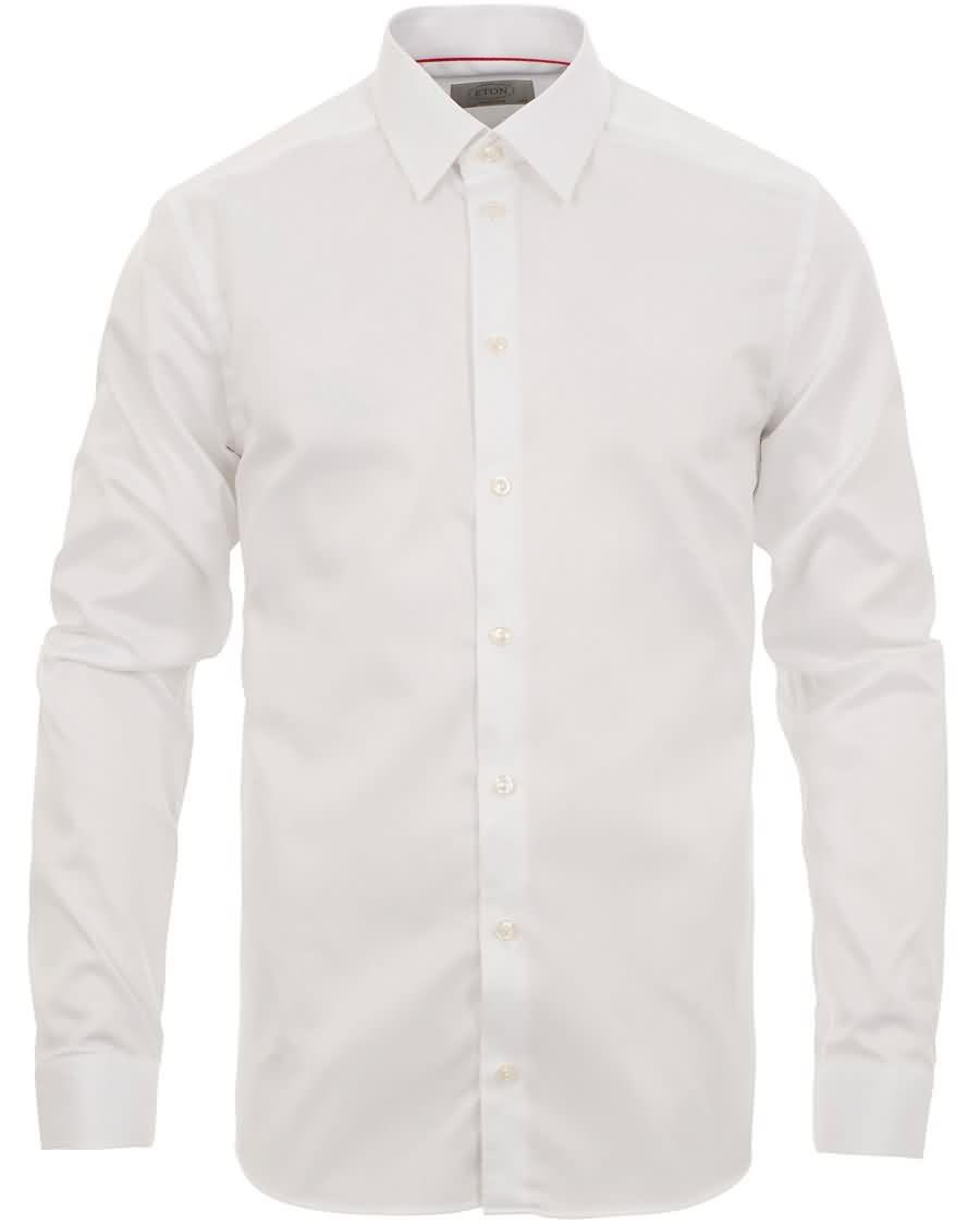 eton super slim fit shirt white Salg Ekte, Ny gc8ax