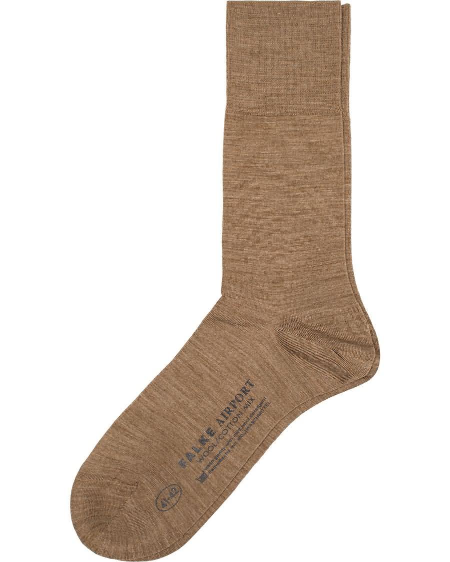 falke airport socks nutmeg melange Rimeligere 18kl3