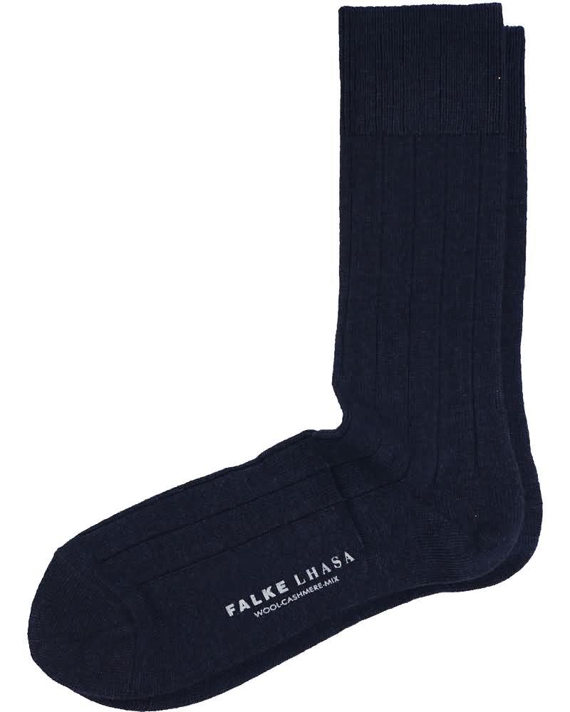 falke lhasa cashmere socks dark navy Rosa Billig 5242t