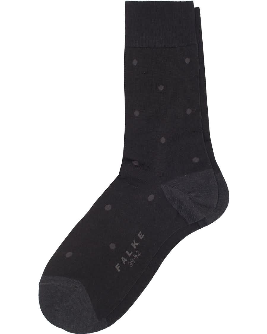 falke shadow dot socks black Vakker Ingen Skatt xh055