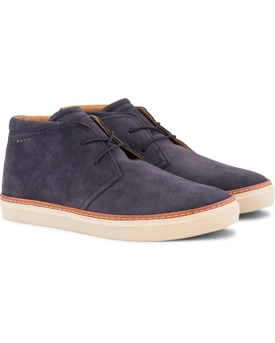 gant bari chukka boot marine suede Fabrikken Pris f7ch6