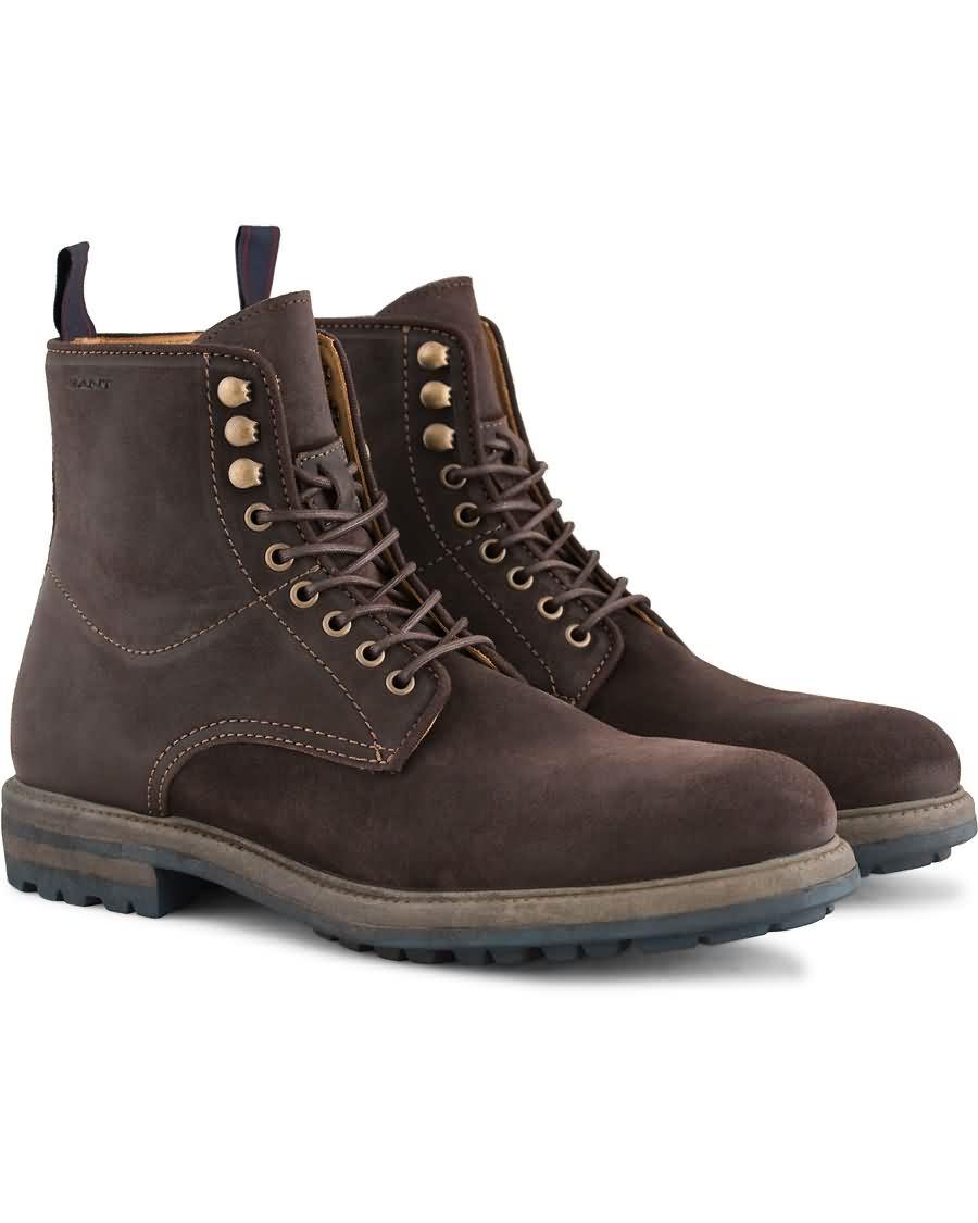 gant nobel boot dark brown suede Virkelig Rimelig 7m3ug