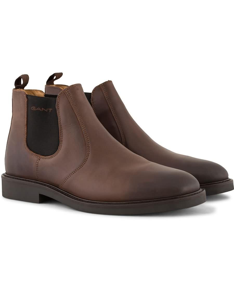 gant spencer chelsea boot calf dark brown Sko Fordeler e7thh