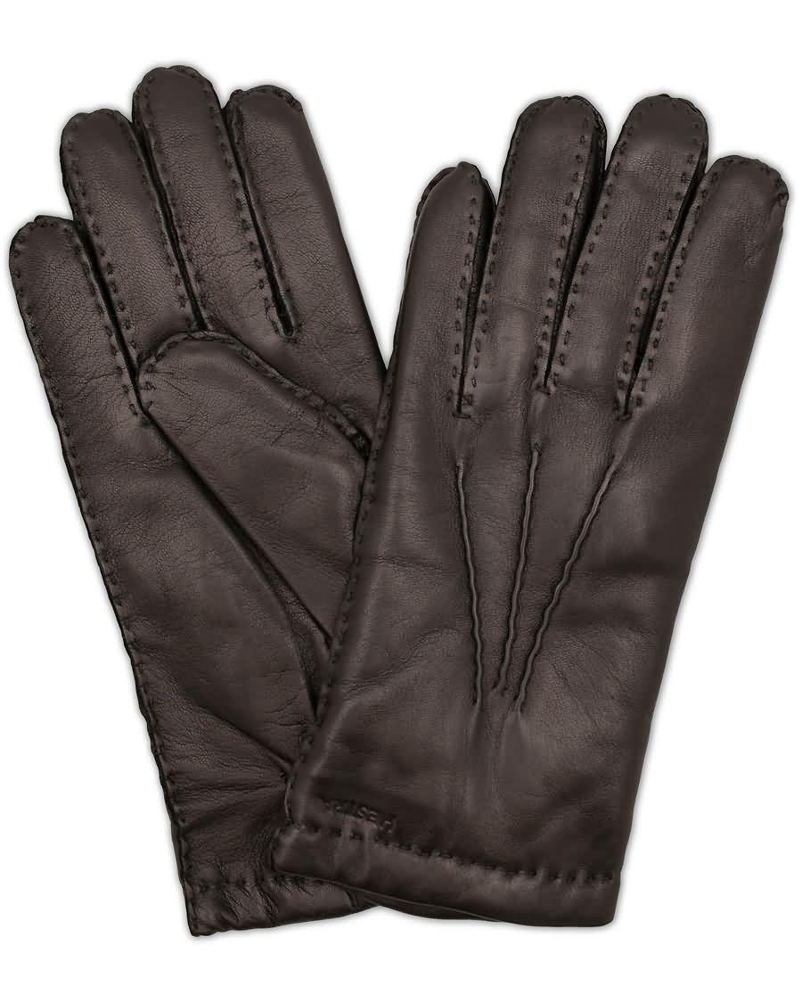 hestra edward wool liner glove black lr003