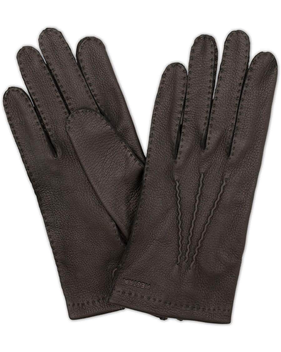 hestra henry unlined deerskin glove black 1g9jm