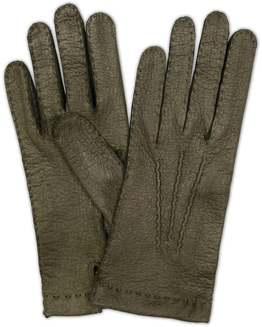 hestra peccary handsewn unlined glove forrest green pctaw