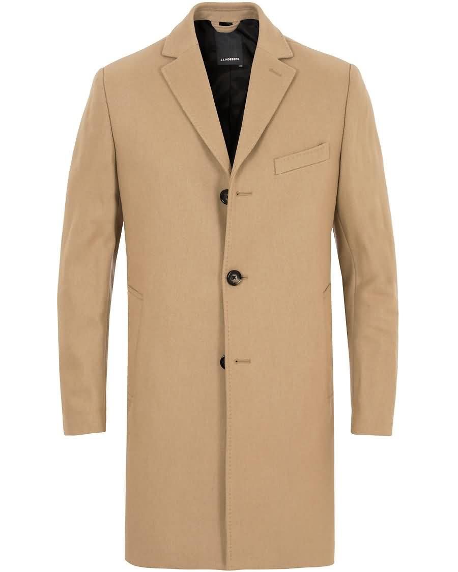 j.lindeberg wolger compact melton coat sand Kjølig skdb3