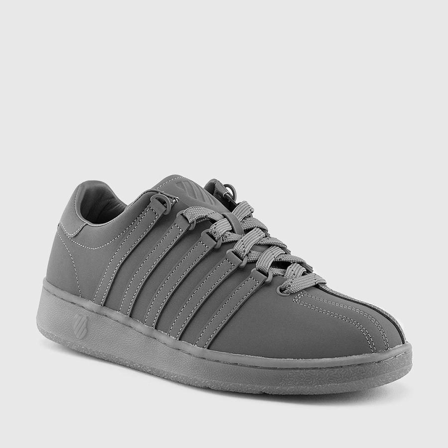 k-swiss classic 96 premium monochrome menn grå sko Fashion Vintage zq4qn