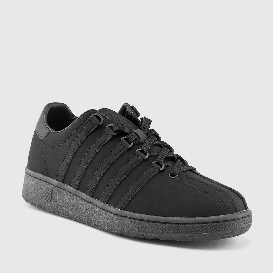 k-swiss classic 96 premium monochrome menn svarte sko Klassiske Sko aflrz