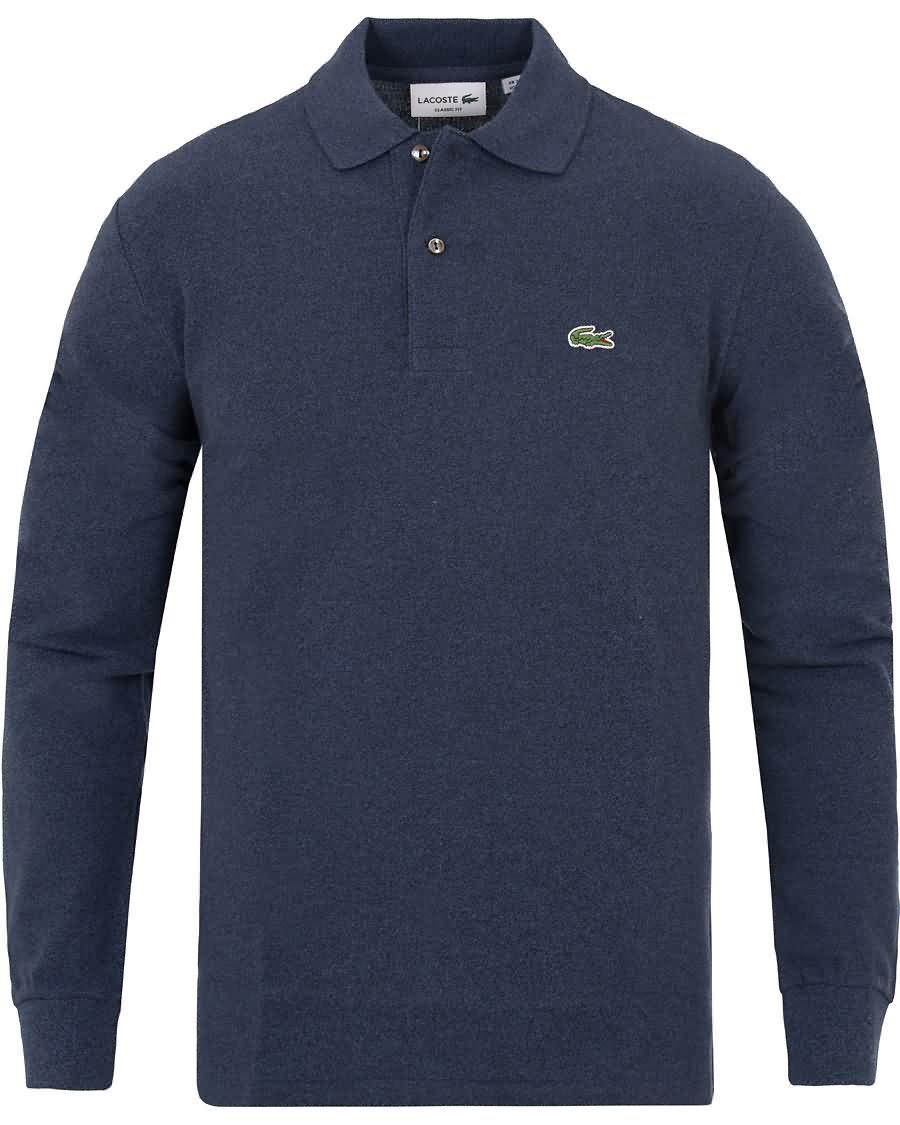 lacoste long sleeve original polo dark indigo blue Hyggelig rsokx