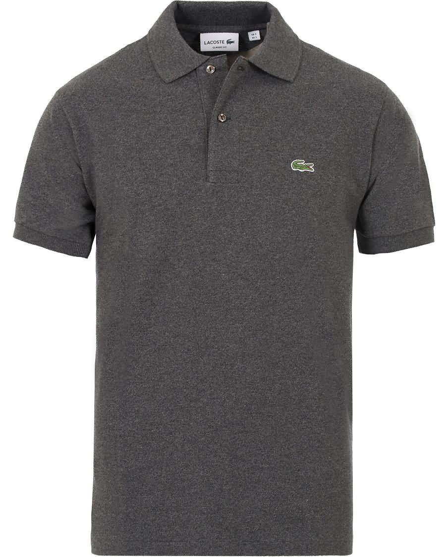 lacoste original polo piké dark grey jaspe Bulk Klær ab69b