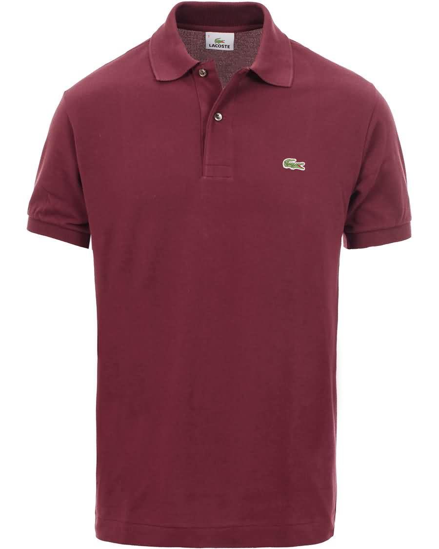 lacoste original polo piké griottine cherry Blomst Tote Salg kya4o