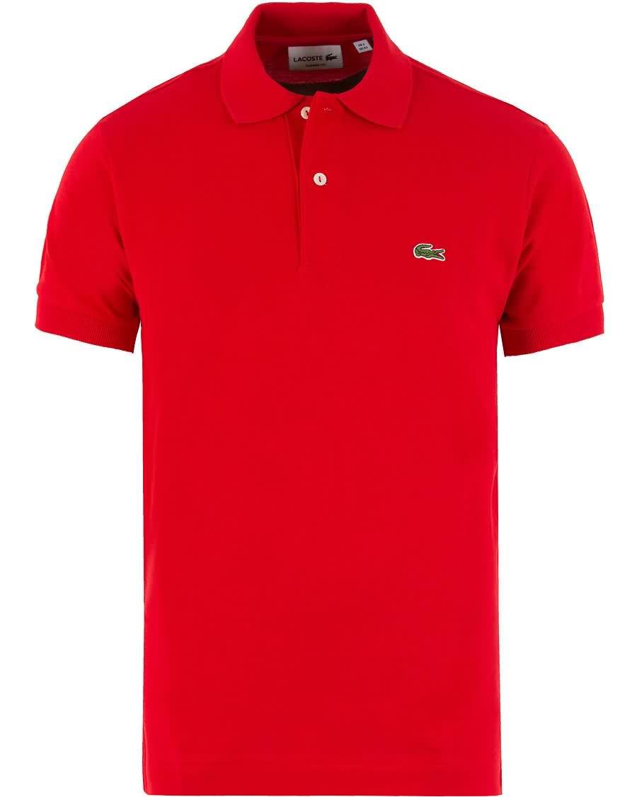 lacoste original polo piké red Rimeligere vw7rx