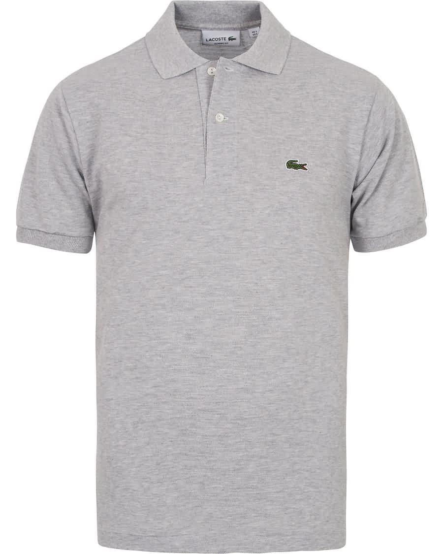 lacoste original polo piké silver chine Perfekt sa2wb