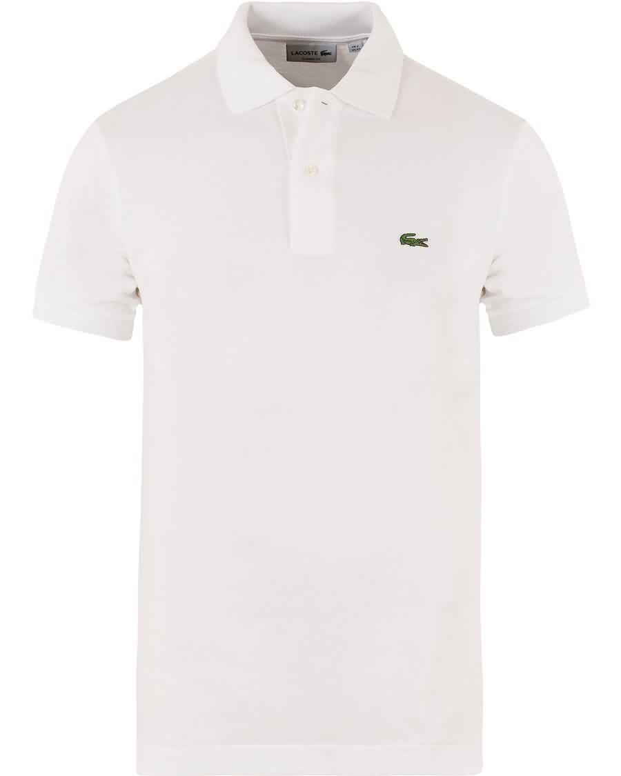 lacoste original polo piké white Klær Og Tilbehør z849g