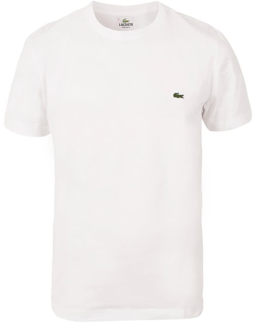 lacoste t-shirt white Tilbud Salg 91sqd