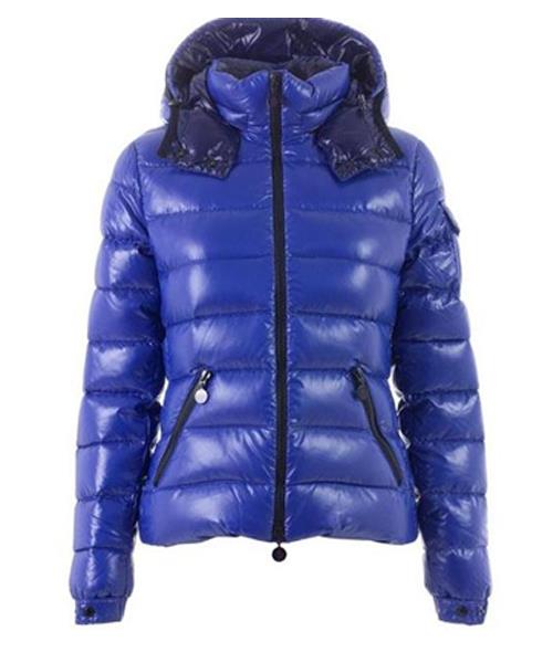 moncler bady winter kvinner ned jakke zip hooded blå Klær Og Tilbehør tq52l