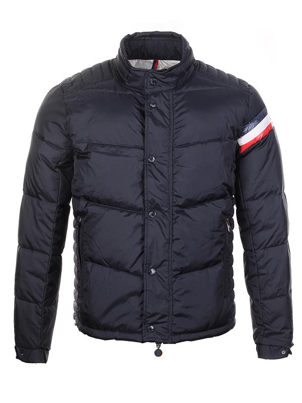 moncler chamonix down jacket menn knapper svart kort Facebook 283nk