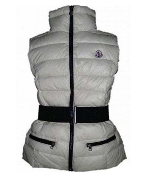 moncler classic down vest ermer kvinner zip grå Clearance y9rqn