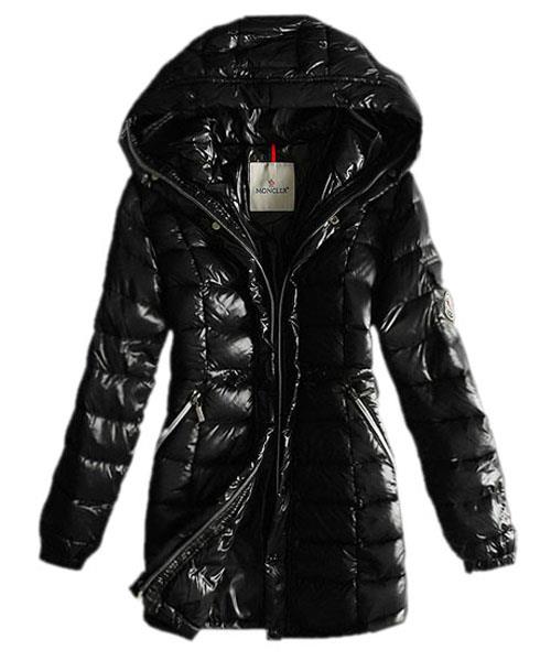 moncler coats kvinner breasted pure color svart Spesialtilbud fnl6a