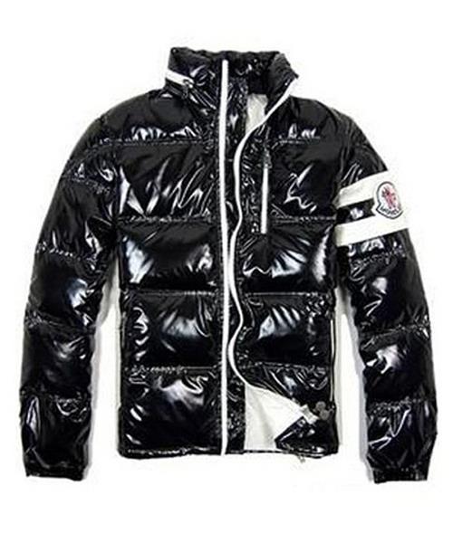 moncler eric fashion menn dunjakker kort svart Casual Klær el8m0