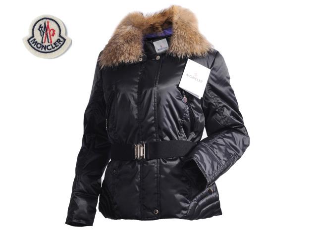 moncler faucon kvinner ned jakke zip med belt 2013 new arrivals! Style Rimelig 13rn4