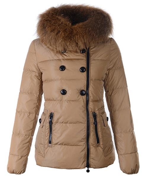 moncler herisson fashion womens jacket short khaki Urbane Klær io4kf