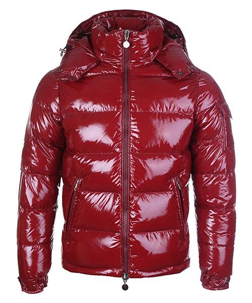 moncler himalaya billig for mens down jakker dark red Engros Hot Salg 8a3p0