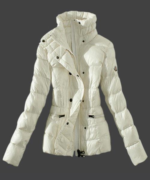 moncler kvinner dunjakker stand collar hvit Engros Kul 7ry6l