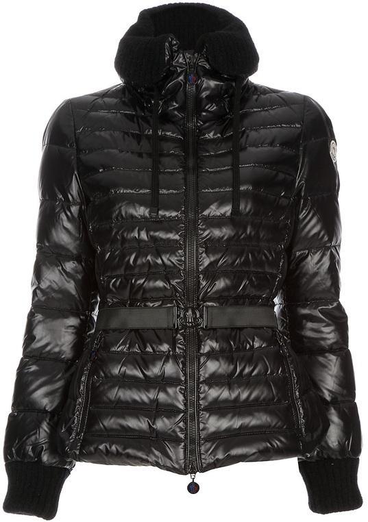 moncler lierre top quality kvinner jakker genser collar svart Atmosfære 9raz1