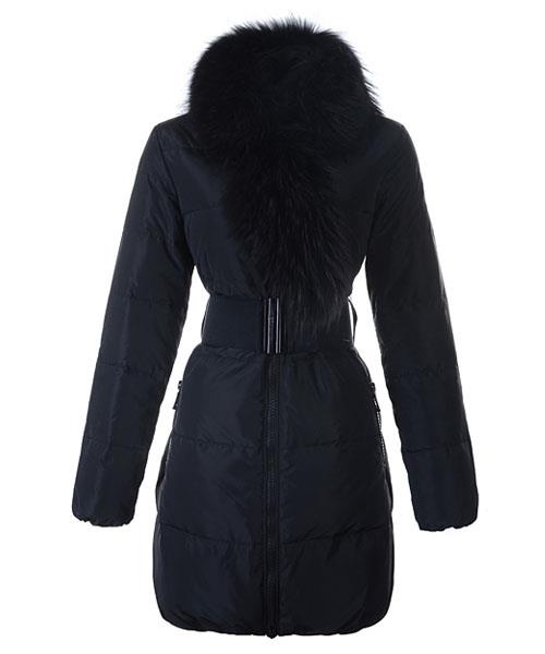 moncler lievre womens coat designer long black Pene Klær g8t20