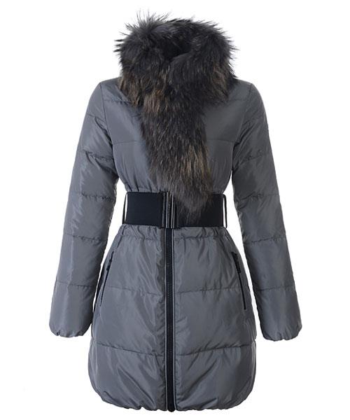 moncler lievre womens coat designer long gray Nettsted 49agp