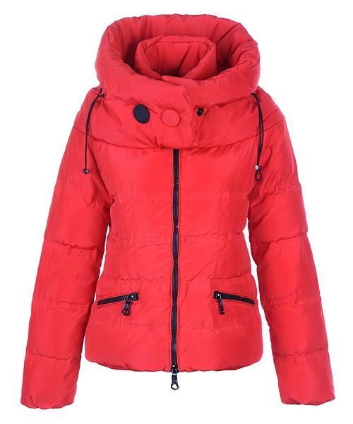 moncler mengs classic kvinner down jakker round neck red Toronto goxd7