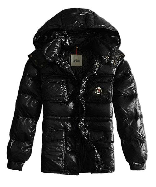 moncler menn jakke design multi lommer med cap svart På Salg Butikker wg3yu