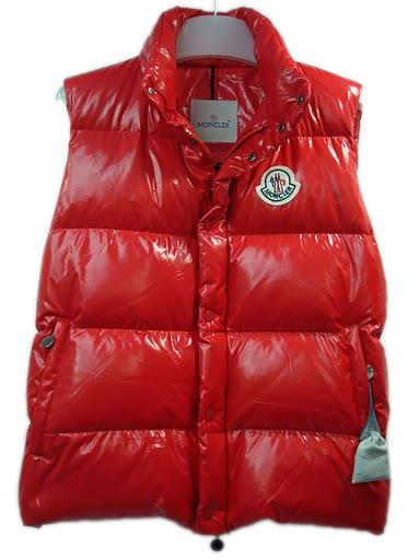 moncler menn vest ermer - quilted varmere body red Virkelig Online vfhev