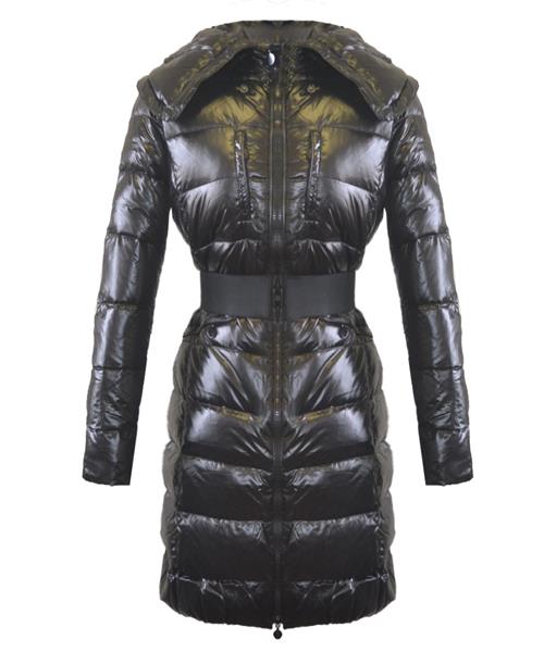 moncler passy kvinner frakk winter long black Klassisk Salg ldxgn