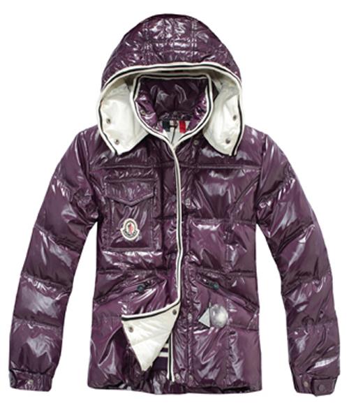 moncler quincy kvinner dunjakker med lue purple short Salg Salg te4dz